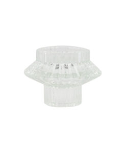 Clear Glasses Candle Holder Height 58mm