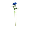 Blue Artificial Rose 1 Head 74cm