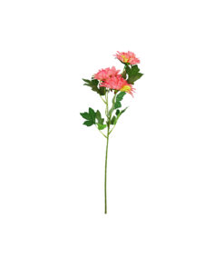 Pink Dahlia Flower Stem 58cm