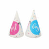 Boy or Girl Paper Hats 10pc 14x20cm