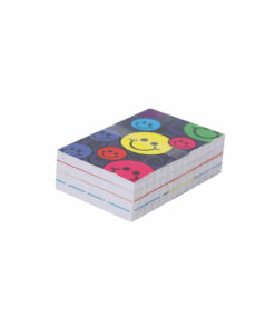 Smiling Face Note Pad 60 Sheets 4Pc 6.5x9.5cm