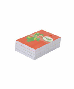 Dinosaur Note Pad 60 Sheets 4Pc 6.5x9.5cm