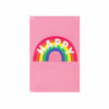 Happy Rainbow Note Pad 60 Sheets 4Pc 6.5x9.5cm