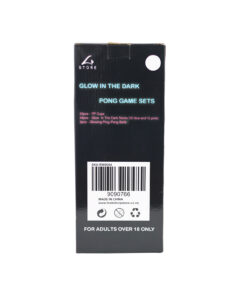 Glow In The Dark Pong Game Set