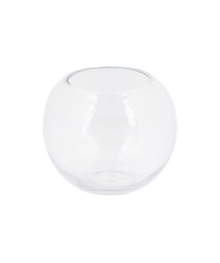 Clear Glass Fish Bowl Height 250mm