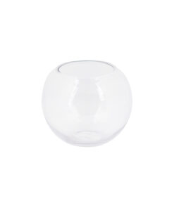 Clear Glass Fish Bowl Height 220mm