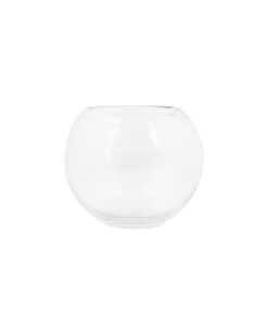 Clear Glass Fish Bowl Height 220mm