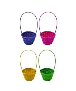 Easter Round Egg Basket Assorted