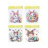 Easter Bunny Window Sticker Assorted