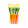 Easter Flocked Carrot 4pk