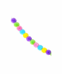 Alternative view of Easter Pom Pom Garland 1.5m