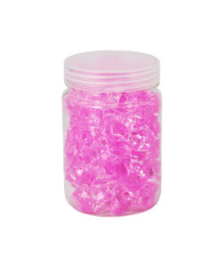 Pink Big Crystal Plastic Stone 160g
