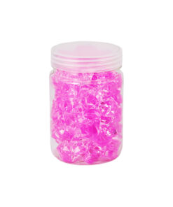 Pink Big Crystal Plastic Stone 160g