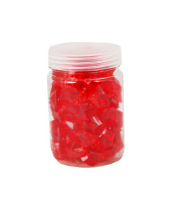 Red Big Crystal Plastic Stone 160g