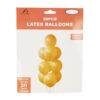 Morandi Apricot Latex Balloons 30cm 20pc