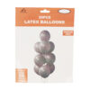 Morandi Grey Latex Balloons 30cm 20pc