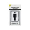 Gents Toilet Sign 10x15cm