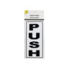 Push Sign 9x20cm