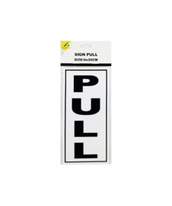 Pull Sign 9x20cm