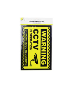 Warning CCTV Sign 20x30cm