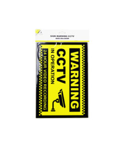Warning CCTV Sign 20x30cm