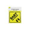 Baby On Board Sign 14x14cm