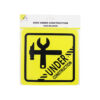 Under Construction Sign 20x20cm