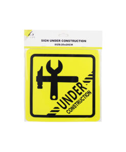 Under Construction Sign 20x20cm
