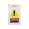 Access Denied Sign 20x30cm