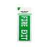 Fire Exit Sign 9x20cm