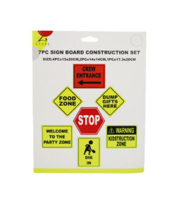 Construction Sign Board Set 7pc