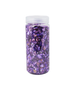 Purple Natural Crushed Sea Shells 4-10mm 550g