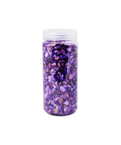 Purple Natural Crushed Sea Shells 4-10mm 550g