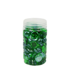 Green Glass Gems 500g 17-19mm