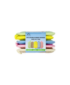 Double-Sided Sponge 5pc 16.5x9cm