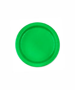 Dark Green Paper Plate 9in 12pk