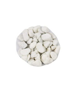 White Natural Pebbles 2-4cm 1000g