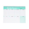 Weekly Planner Notebook 100sheets 1pc 25.5x19cm