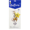 Star Foil Balloons Table Stand Kit 11pc