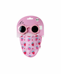 Strawberry Bag And Glasses Set