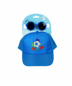 Soccer Cap And Glasses Set