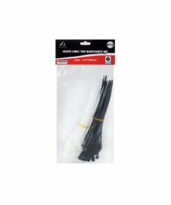 Cable Tie Black & White 100pc