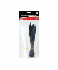 Cable Tie Black & White 100pc