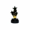 Gold Plastic Trophy Set 3pc