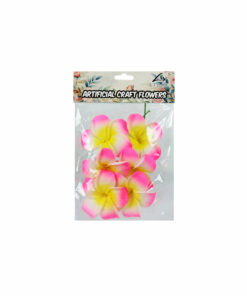 Fuchsia Yellow Frangipani 6cm 6pc