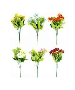 10 Head Lily Bunch Assorted 34cm