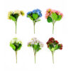5 Head Hydrangea Bunch Assorted 34cm