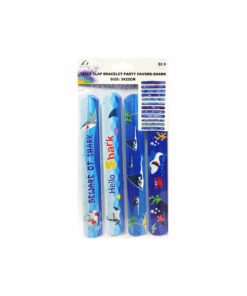 Shark Design Slap Bracelet Set 12pc