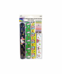 Unicorn Design Slap Bracelet Set 12pc