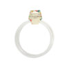 White PP Plastic Toss Rings 20cm 6pc